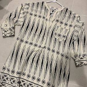 Collective Concepts Black and White Tunic